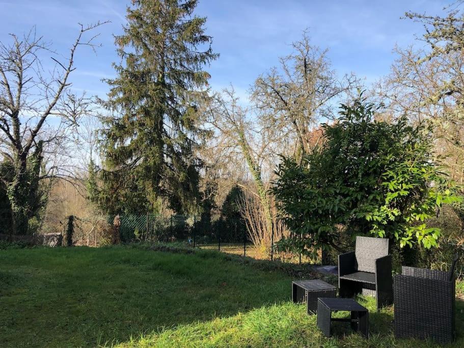 Charmant Gite En Perigord Vert Douchapt Extérieur photo